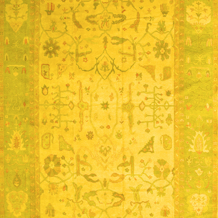Persian Yellow Traditional Rug, tr895yw