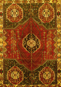 Persian Yellow Traditional Rug, tr896yw