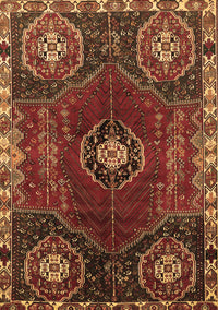 Persian Brown Traditional Rug, tr896brn