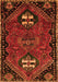 Persian Orange Traditional Rug, tr897org