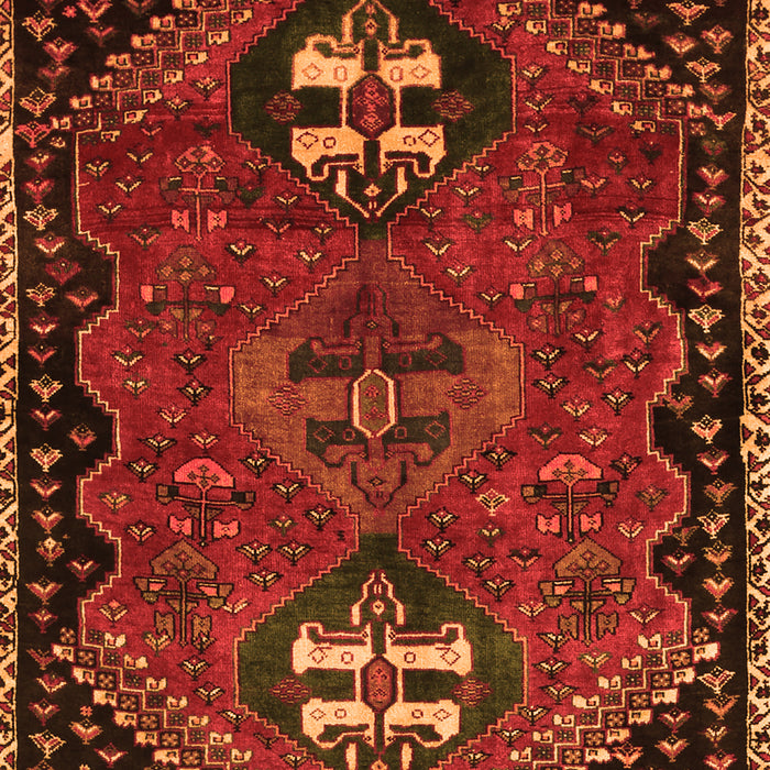Persian Orange Traditional Rug, tr897org