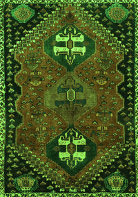 Persian Green Traditional Rug, tr897grn