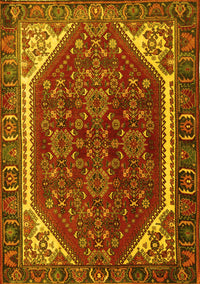 Persian Yellow Traditional Rug, tr898yw