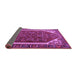 Sideview of Persian Purple Traditional Rug, tr898pur
