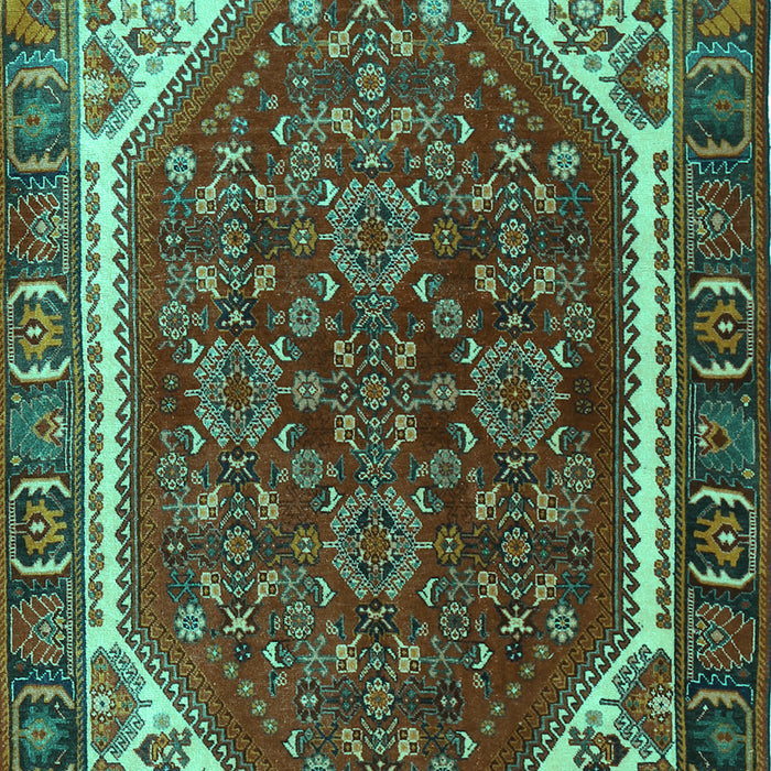 Persian Turquoise Traditional Rug, tr898turq