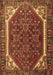 Persian Brown Traditional Rug, tr898brn