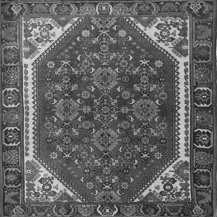 Serging Thickness of Persian Gray Traditional Rug, tr898gry