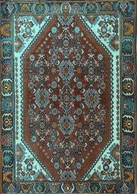 Persian Light Blue Traditional Rug, tr898lblu