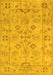 Persian Yellow Traditional Rug, tr899yw