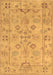 Machine Washable Persian Brown Traditional Rug, wshtr899brn