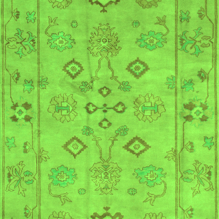 Persian Green Traditional Rug, tr899grn
