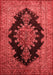 Medallion Red Traditional Area Rugs