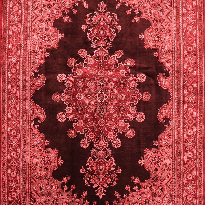 Medallion Red Traditional Area Rugs