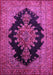 Medallion Pink Traditional Rug, tr89pnk