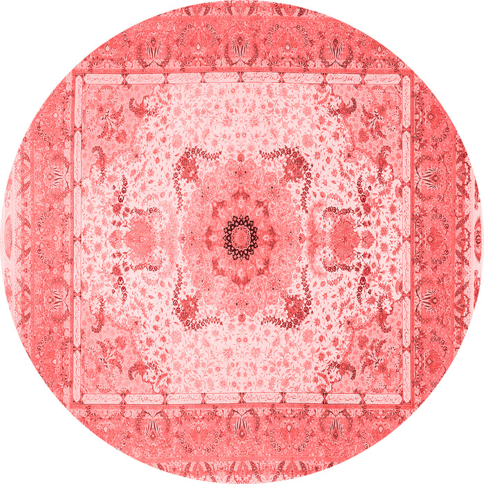Medallion Red Traditional Rug, tr8red