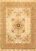 Medallion Brown Traditional Rug, tr8brn