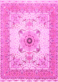 Medallion Pink Traditional Rug, tr8pnk