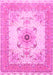 Medallion Pink Traditional Rug, tr8pnk