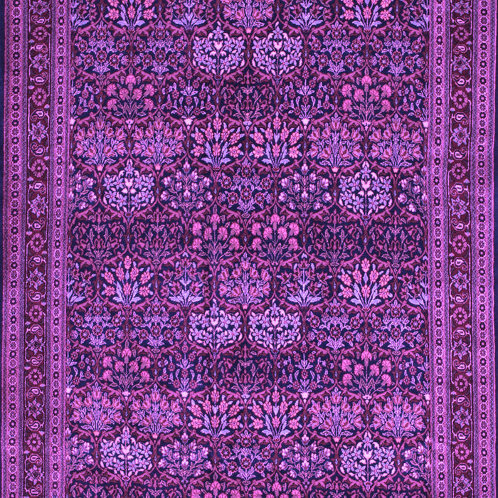 Machine Washable Persian Purple Traditional Area Rugs, wshtr900pur