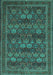 Persian Turquoise Traditional Rug, tr900turq