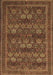 Persian Brown Traditional Rug, tr900brn