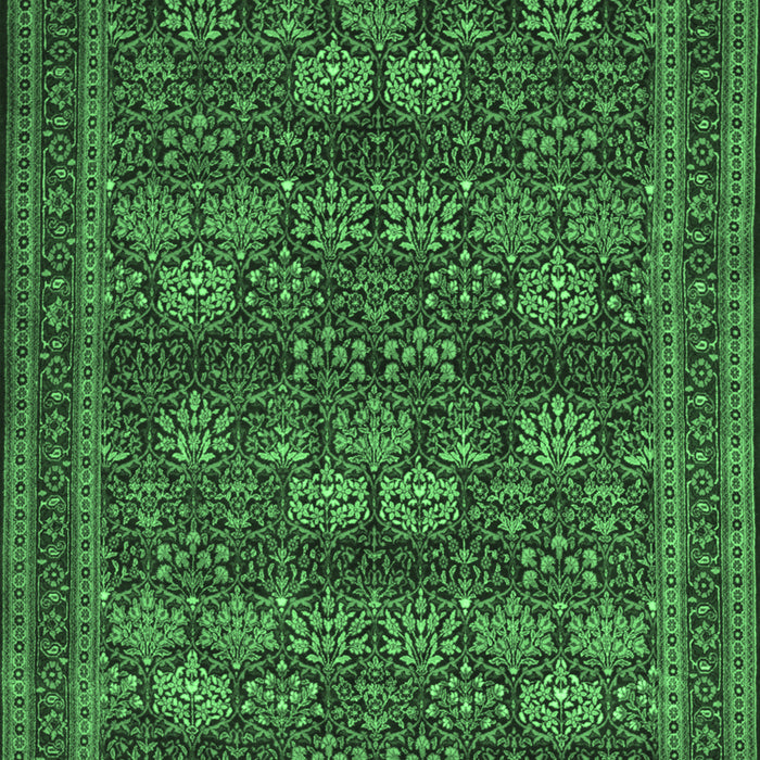 Persian Emerald Green Traditional Rug, tr900emgrn