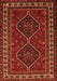 Persian Orange Traditional Rug, tr901org