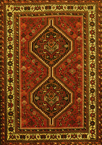 Persian Yellow Traditional Rug, tr901yw