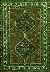 Persian Green Traditional Rug, tr901grn