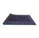 Sideview of Persian Blue Traditional Rug, tr901blu