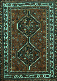 Persian Turquoise Traditional Rug, tr901turq