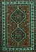 Persian Turquoise Traditional Rug, tr901turq