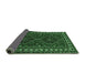 Sideview of Persian Emerald Green Traditional Rug, tr901emgrn