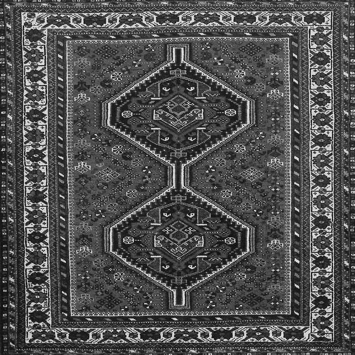 Serging Thickness of Persian Gray Traditional Rug, tr901gry