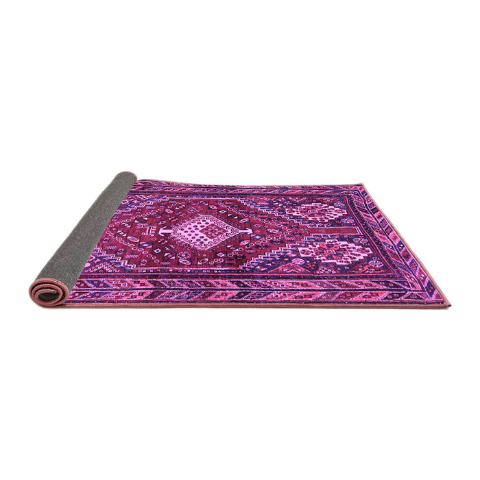 Sideview of Persian Purple Traditional Rug, tr902pur