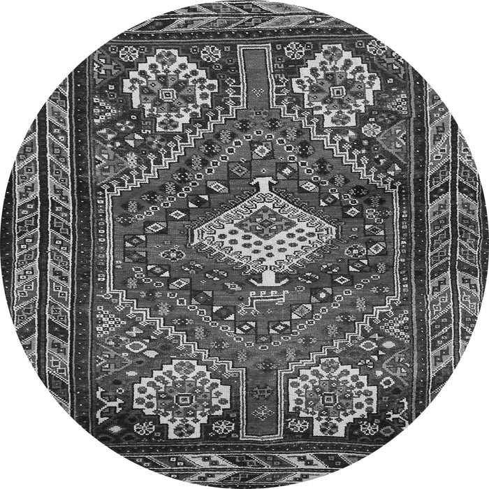 Square Persian Gray Traditional Rug, tr902gry