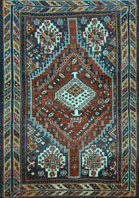 Persian Light Blue Traditional Rug, tr902lblu
