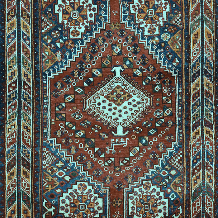 Persian Light Blue Traditional Rug, tr902lblu