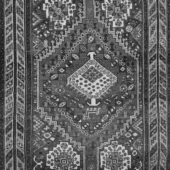 Serging Thickness of Machine Washable Persian Gray Traditional Rug, wshtr902gry