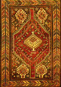 Persian Yellow Traditional Rug, tr902yw