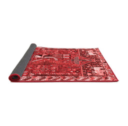 Animal Red Traditional Area Rugs