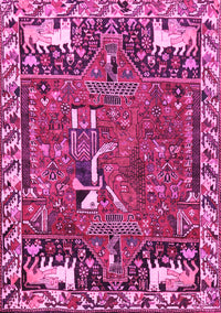 Animal Pink Traditional Rug, tr903pnk