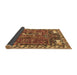 Sideview of Animal Brown Traditional Rug, tr903brn