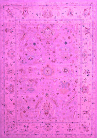 Oriental Purple Traditional Rug, tr904pur