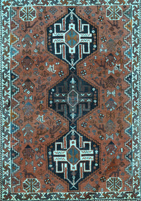 Persian Light Blue Traditional Rug, tr905lblu