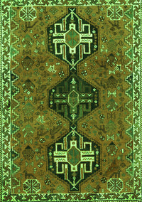 Persian Green Traditional Rug, tr905grn