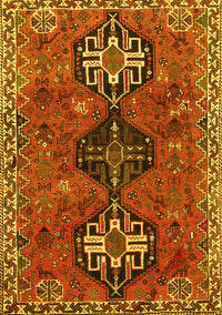 Persian Yellow Traditional Rug, tr905yw