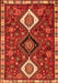 Persian Orange Traditional Rug, tr906org