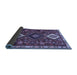 Sideview of Persian Blue Traditional Rug, tr906blu