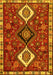 Persian Yellow Traditional Rug, tr906yw